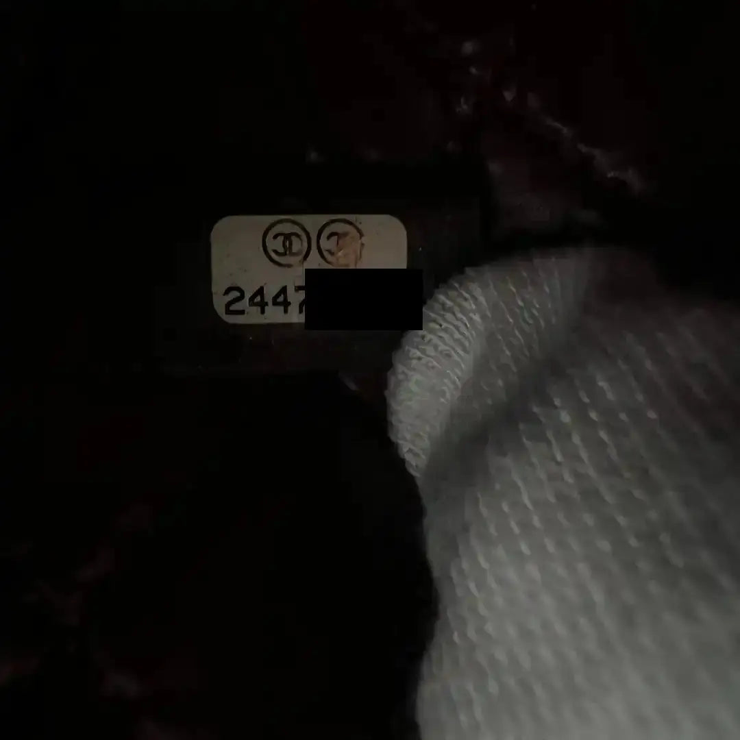 Chanel Kosmetiktasche CC Schnalle Leder / neu Chanel