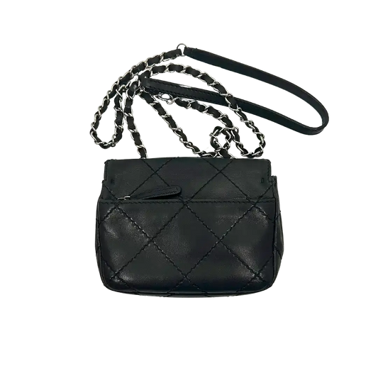 Chanel Mini  Square Timeless Stitch it Flap Bag Lammleder / gut Chanel
