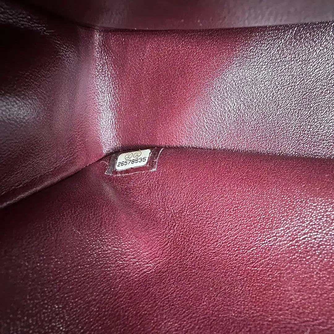 Chanel Timeless Double Flap Bag  Medium schwarz Lammleder Fullset / sehr gut Chanel