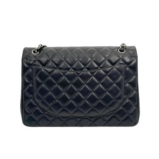 Chanel Timeless Jumbo Double Flap Bag 2011 schwarz Lammleder / sehr gut Chanel