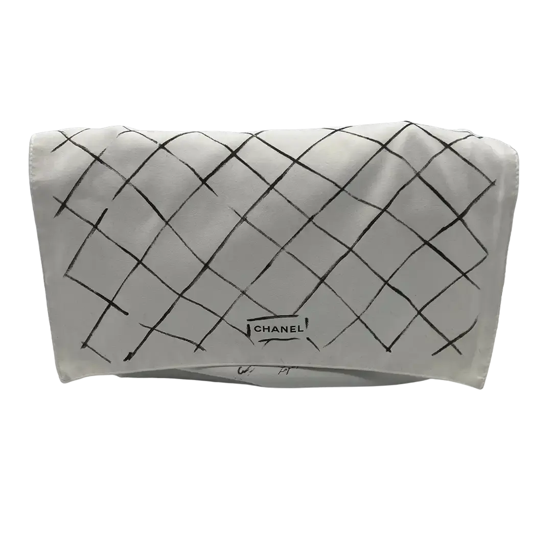 Chanel Timeless Jumbo Flap Bag Handtasche schwarz Lammleder / ungetragen Echtheitscheck