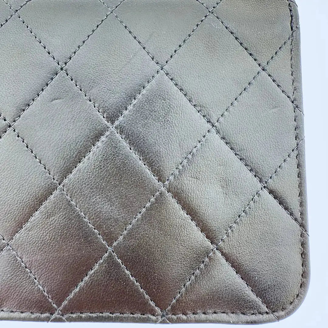 Chanel Timeless Wallet on Chain WOC Vintage Lammleder schwarz vergoldete Hardware/sehr gut Chanel