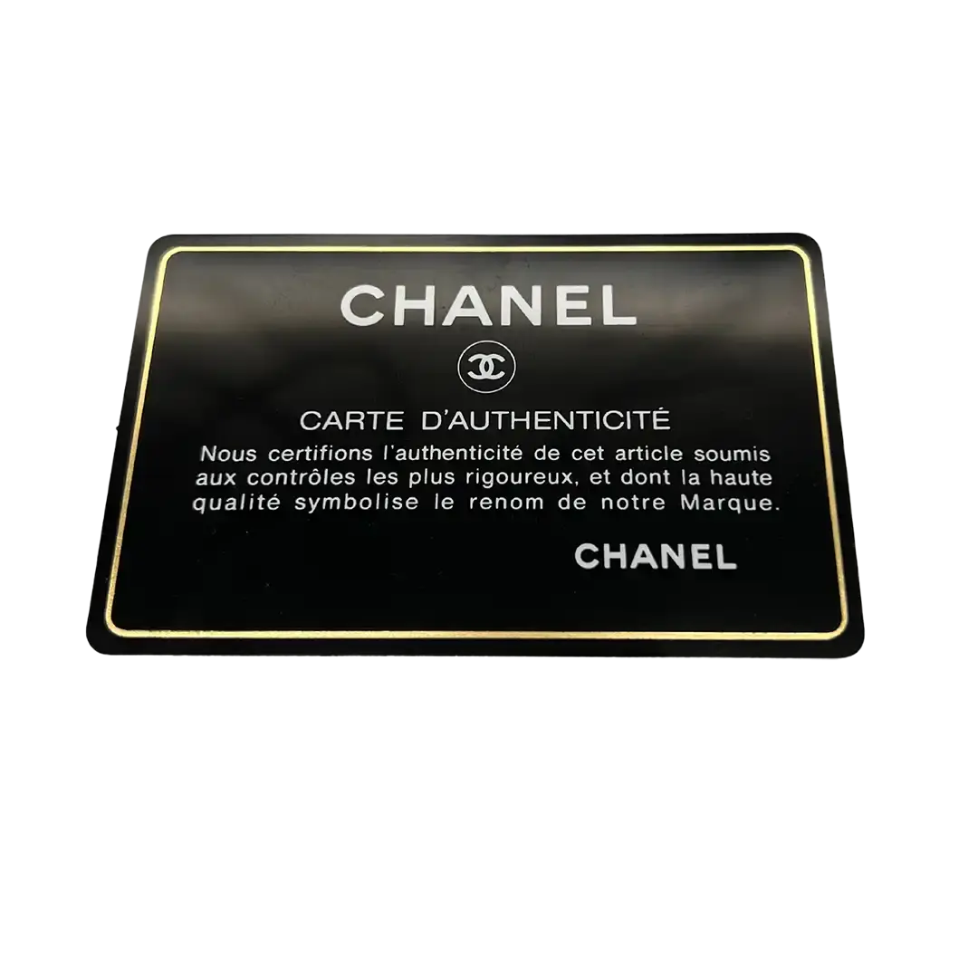 Chanel Vanity Case Bag CC Kaviar Leder schwarz weiß / ungetragen Chanel