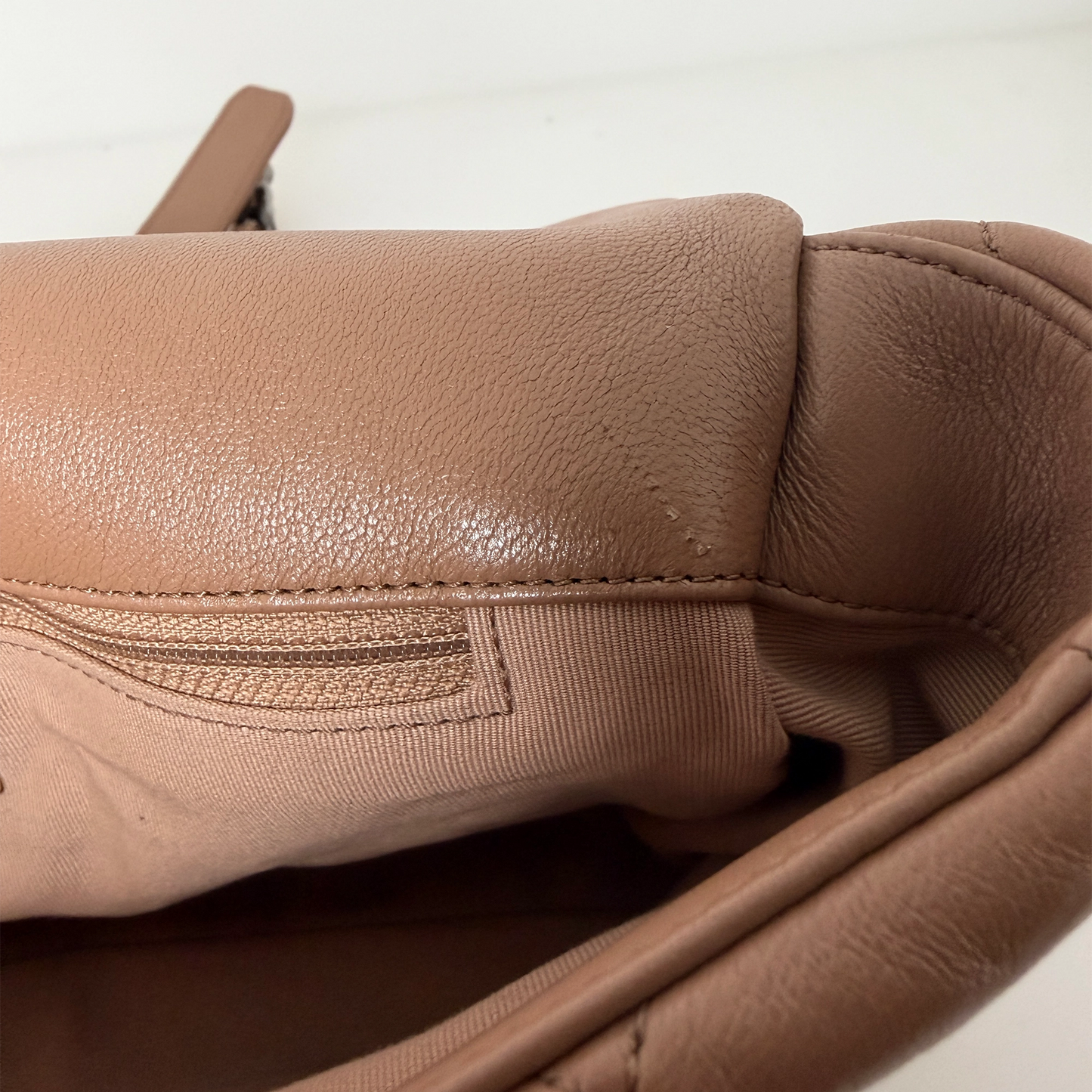 Chanel 19 Flap Bag Medium Lammleder braun Chanel