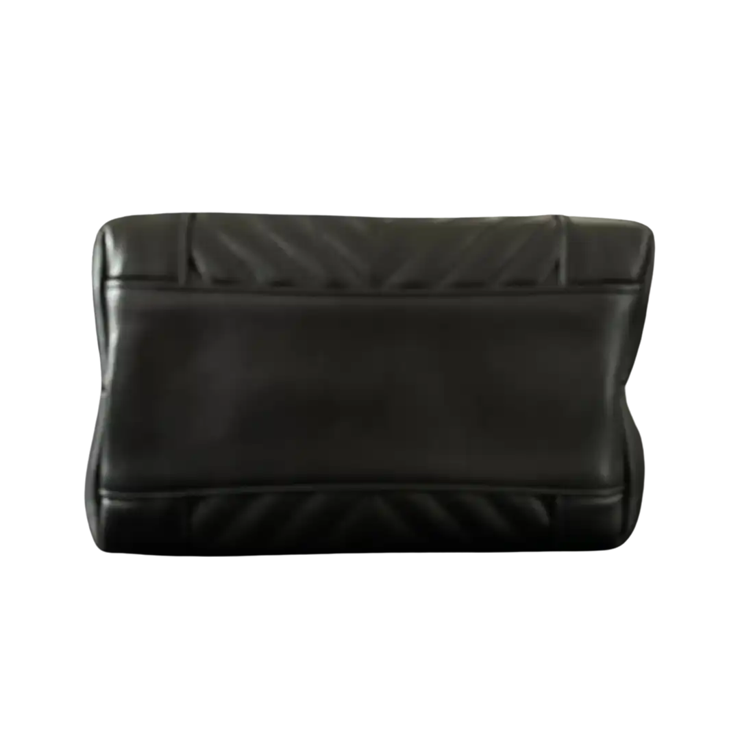 Chanel Bucket Bag Drawstring Chevron Kalbsleder / sehr gut Chanel