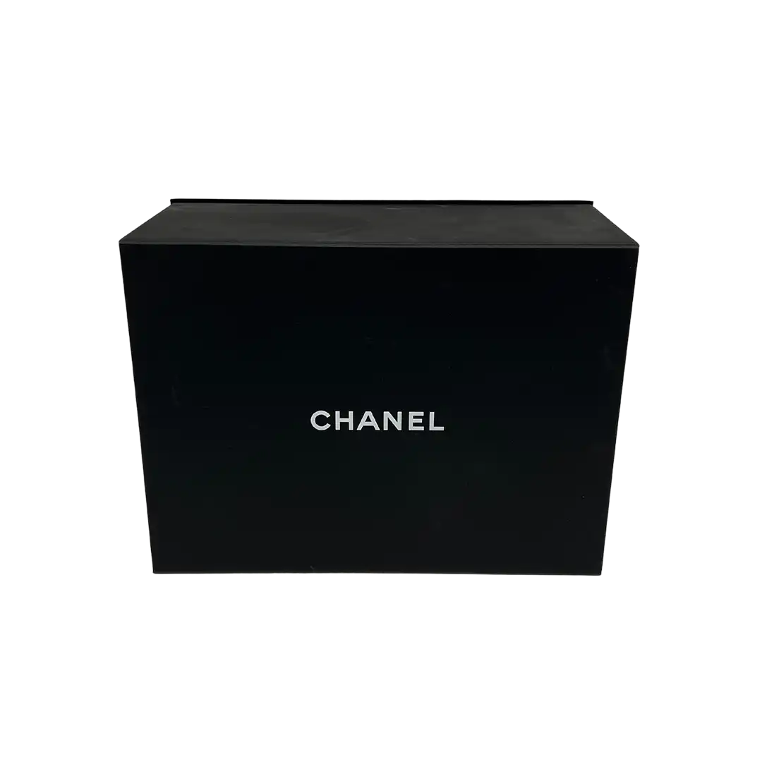 Chanel Deauville Leder Shopping Tasche Fullset / sehr gut Chanel