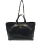 Chanel Deauville Leder Shopping Tasche Fullset / sehr gut Chanel