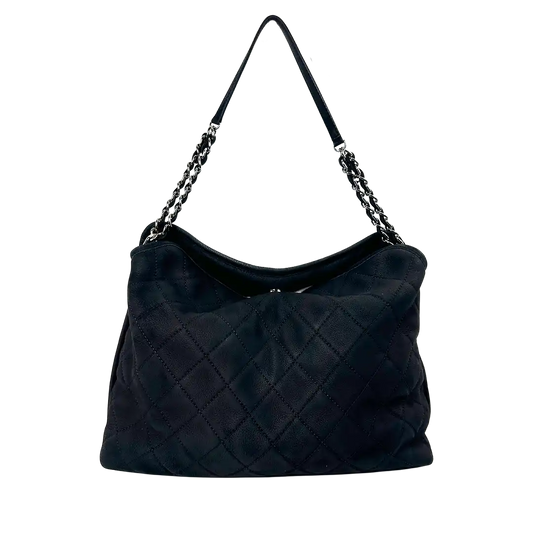 Chanel French Riviera Hobo Nubuckleder Large Handtasche / gut Chanel