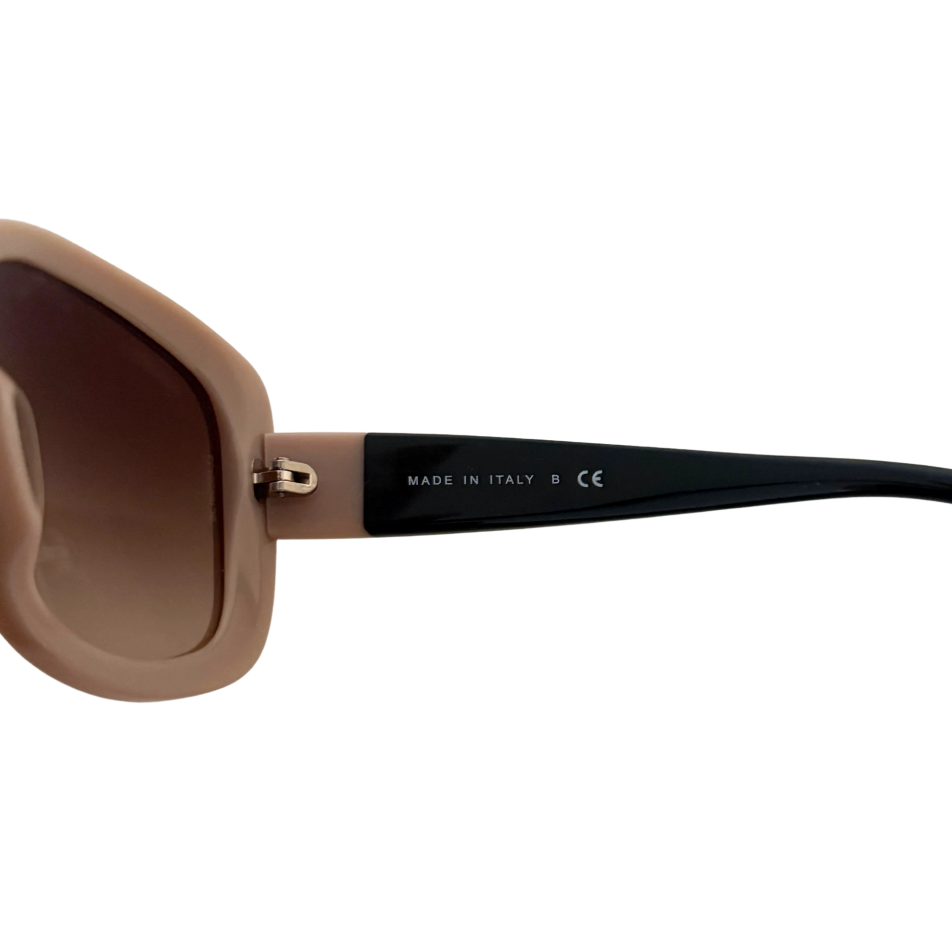 Chanel Acetate Square Frame Sonnenbrille 5322 Beige / neuwertig Chanel