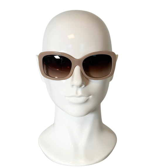 Chanel Acetate Square Frame Sonnenbrille 5322 Beige / neuwertig Chanel