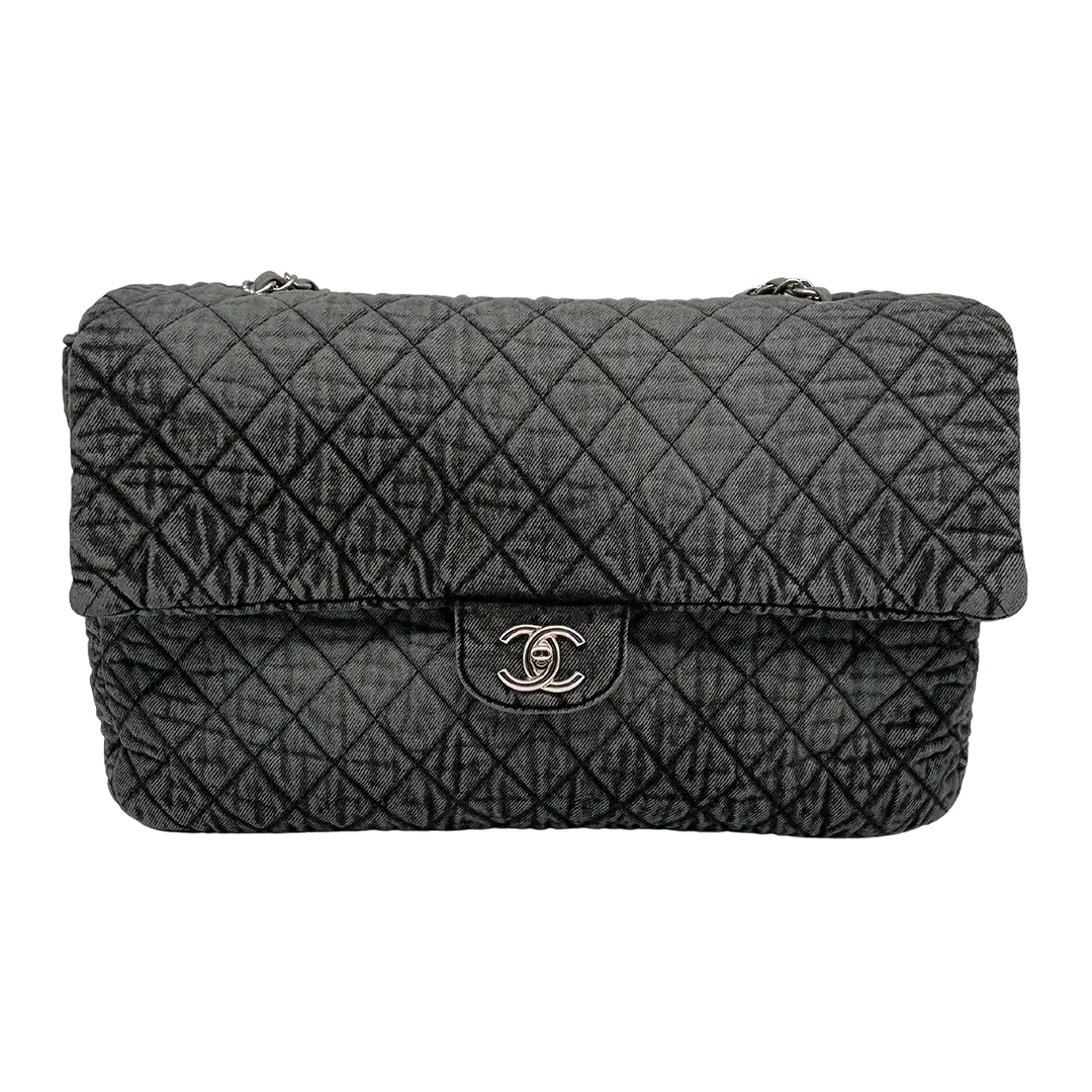 Chanel Timeless XXL Washed Denim limitierte Sammleredition / neuwertig Chanel