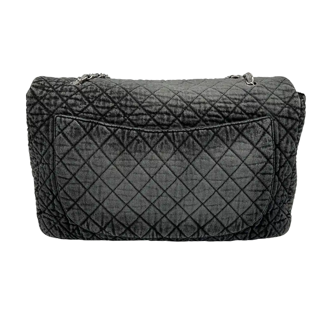 Chanel Timeless XXL Washed Denim limitierte Sammleredition / neuwertig Chanel