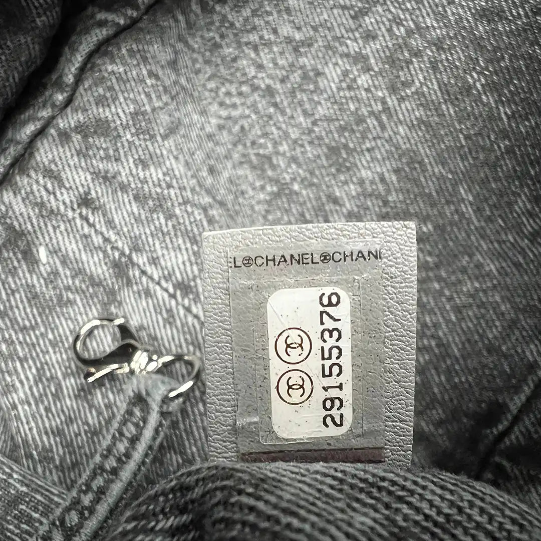Chanel Timeless XXL Washed Denim limitierte Sammleredition / neuwertig Chanel