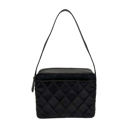 Chanel Vintage Schultertasche dunkelbraun / sehr gut Chanel