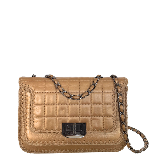 Chanel Whipstitch Flap Bag Gold / gut Chanel