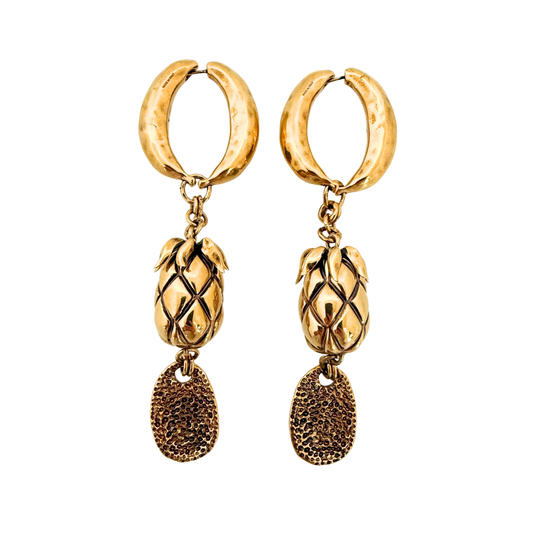 Chloé Fruits Ohrringe Gold / neuwertig Chloé