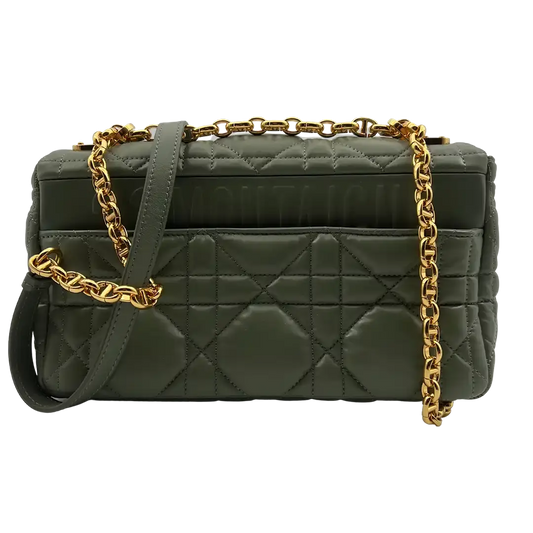 Kopie von MITTELGROSSE DIOR CARO TASCHE schwarz Leder Echtheitscheck.de