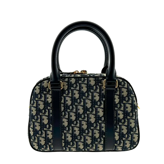 Dior Mittelgroße D-Vibe Bowlingtasche 2024 / ungetragen Dior