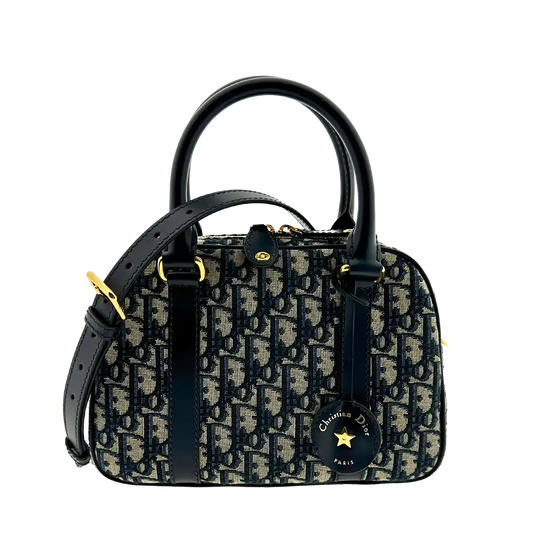 Dior Mittelgroße D-Vibe Bowlingtasche 2024 / ungetragen Dior