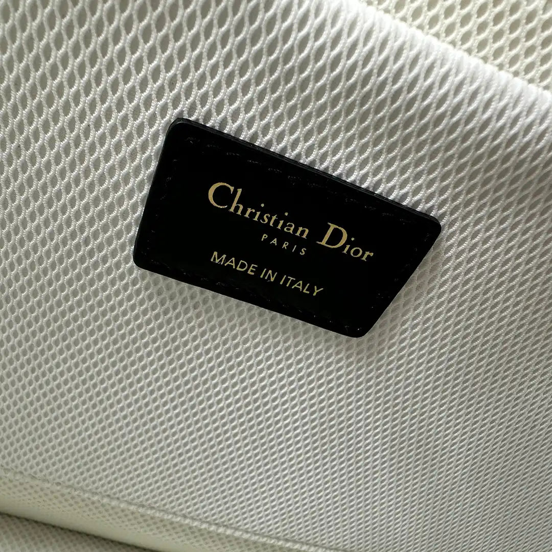 Dior mittelgroße Book Tote Tasche schwarz Leder / neuwertig Dior