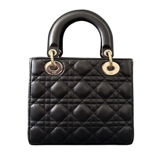 Dior kleine Lady Dior my ABCDior Tasche schwarz Fullset / neuwertig Dior