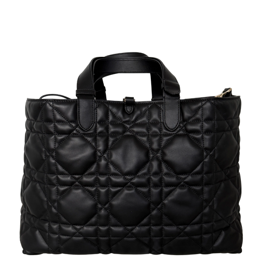 Dior Toujours Tasche schwarz groß Leder Fullset / neuwertig Dior