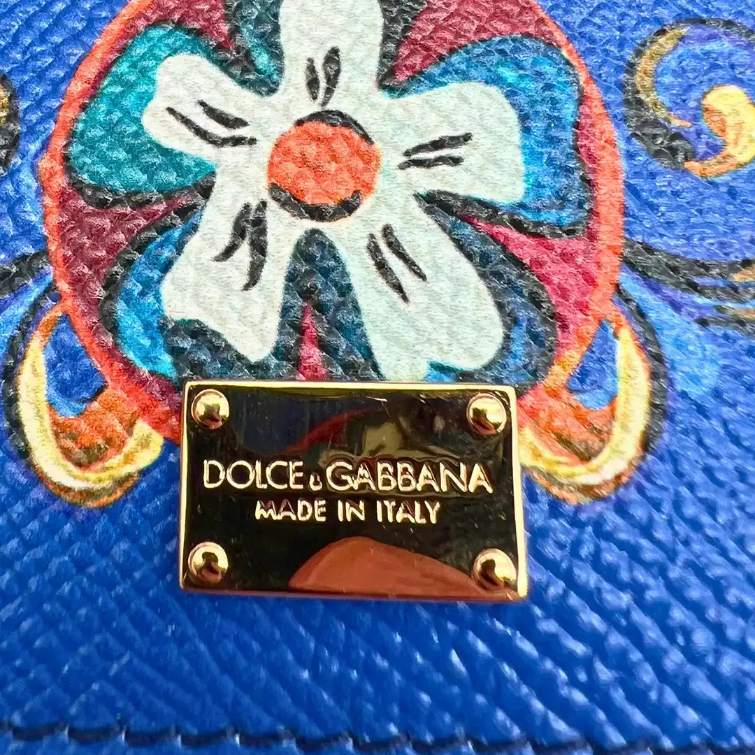 Dolce & Gabbana  Dauphine Print Medium Miss Sicily Satchel Multicolor Dolce & Gabbana