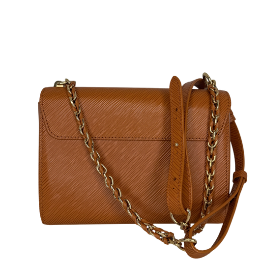 Louis Vuitton Twist MM Epi Leder braun GHW M57939 / sehr gut Louis Vuitton