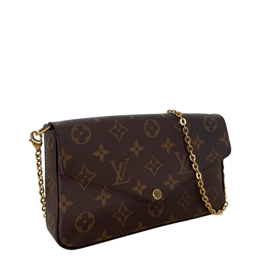 Louis Vuitton Félicie Pochette Monogram Canvas M81896 / sehr gut Louis Vuitton