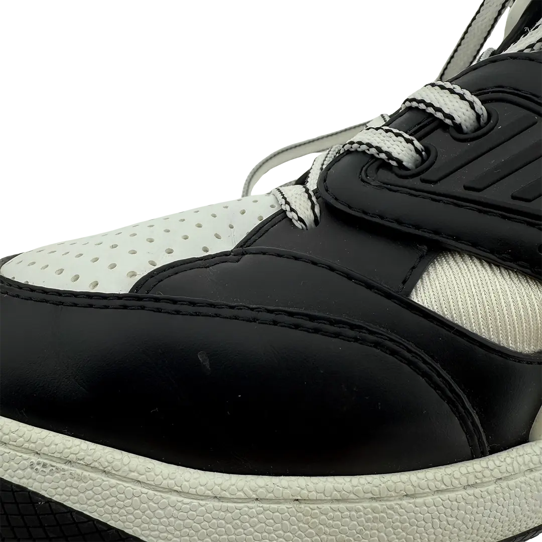 Gucci Basket High-Top Sneaker schwarz weiß Größe 46 / sehr gut Gucci