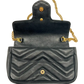 Gucci GG Marmont Matelasse Super Mini Bag schwarz / sehr gut Gucci