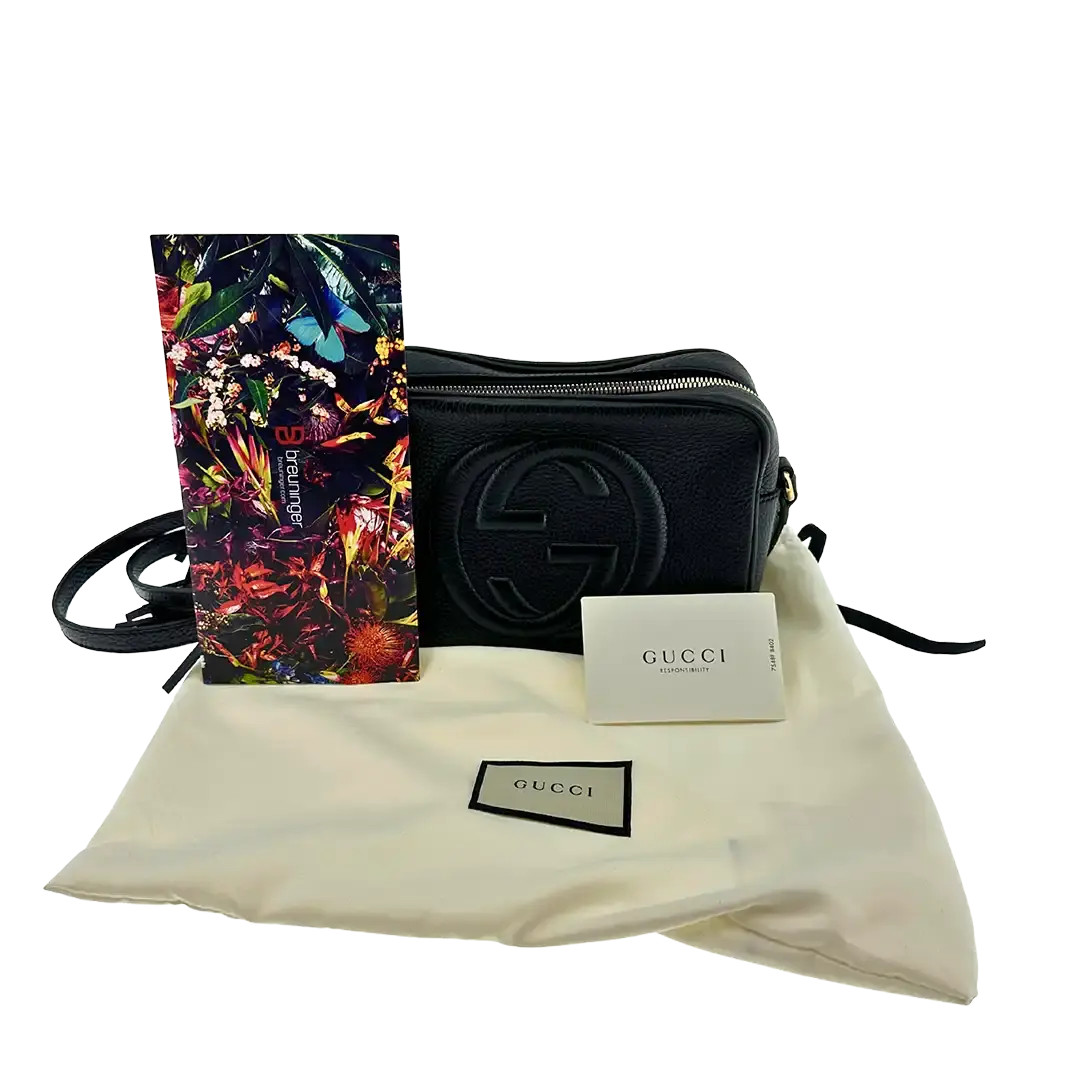 Gucci Soho Disco Tasche schwarz / sehr gut Gucci