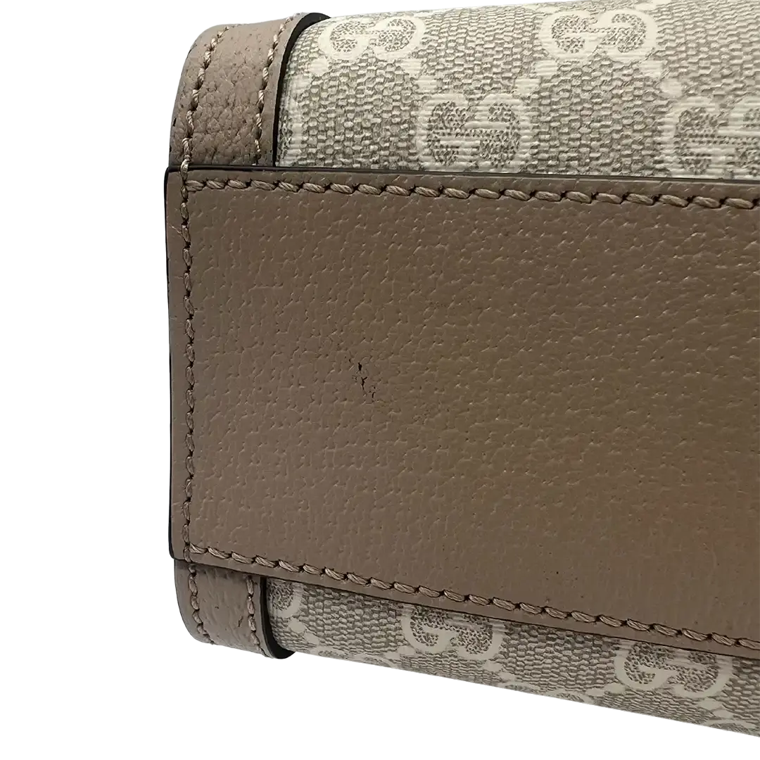 Gucci kleiner Ophidia Shopper GG Supreme-Canvas Fullset / ungetragen Gucci Gebrauchsspur