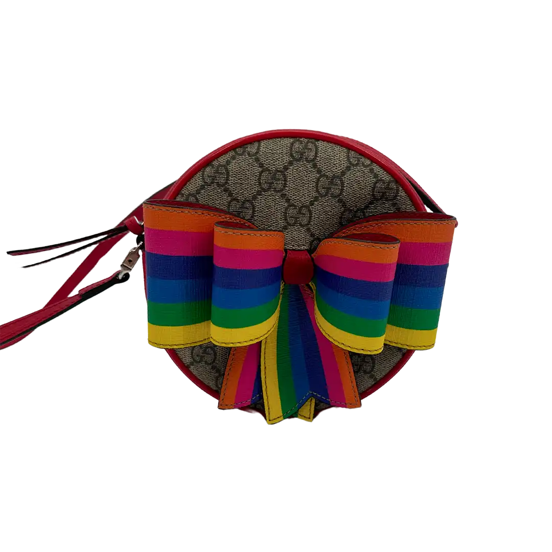 Ribbon Gucci Bag With Rainbow Bow Coach Bow Bag Cinnamon Gurl Store