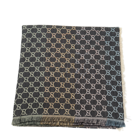 Gucci GG Rainbow Schal Multicolor / sehr gut Gucci