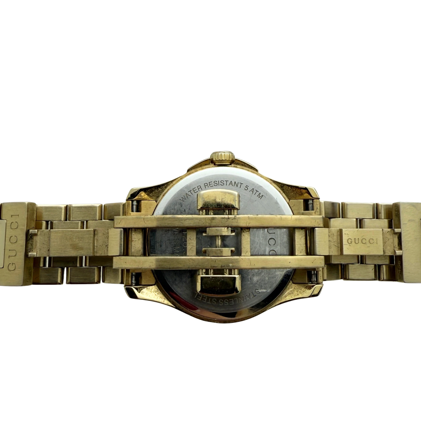 Gucci G-Timeless Damenuhr (YA126553) Gold / sehr gut Gucci