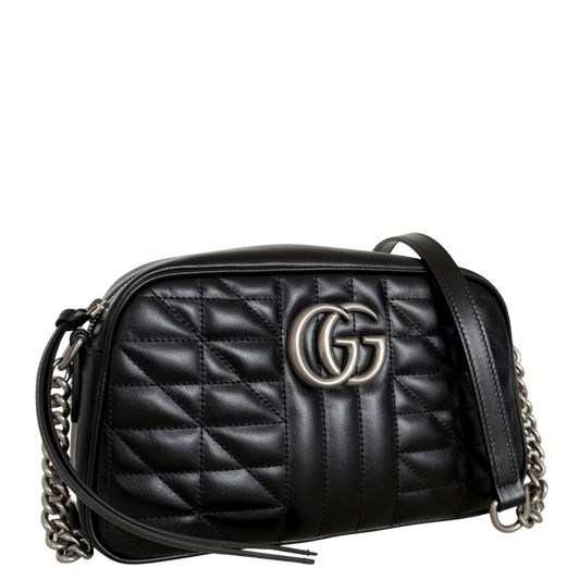 Gucci GG Marmont Kleine Camera Bag Schwarz / neuwertig Gucci
