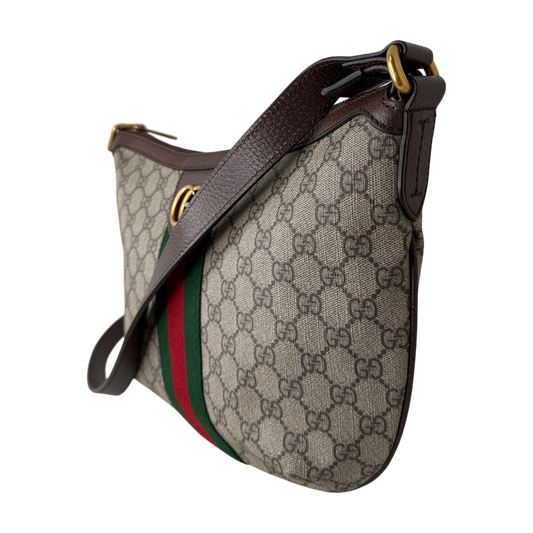 Gucci kleine Ophidia Half Moon Hobo Bag / neuwertig Gucci