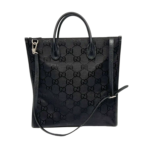 Gucci Off The Grid Shopper aus GG Supreme schwarz / neuwertig Fullset Gucci