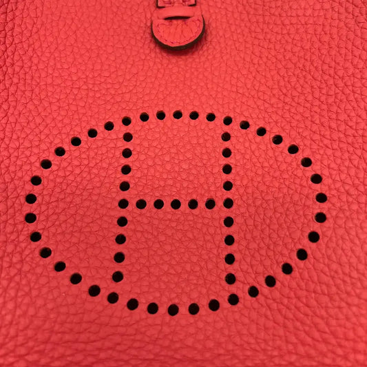 Hermès Evelyne 16 Amazone TPM Bougainvillier silberne Hardware / ungetragen Hermès