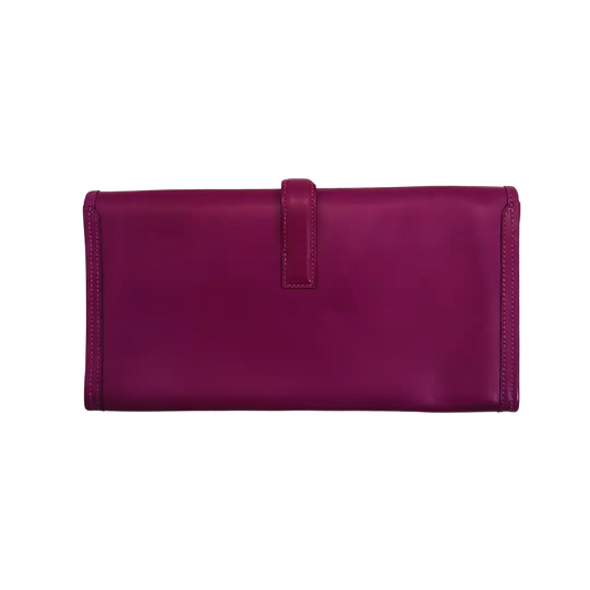 Hermès Jige 29 Elan Rose Poupre Clutch Swift / sehr gut Hermès