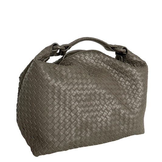 Bottega Veneta Hop Intrecciato Braun / neuwertig Bottega Veneta