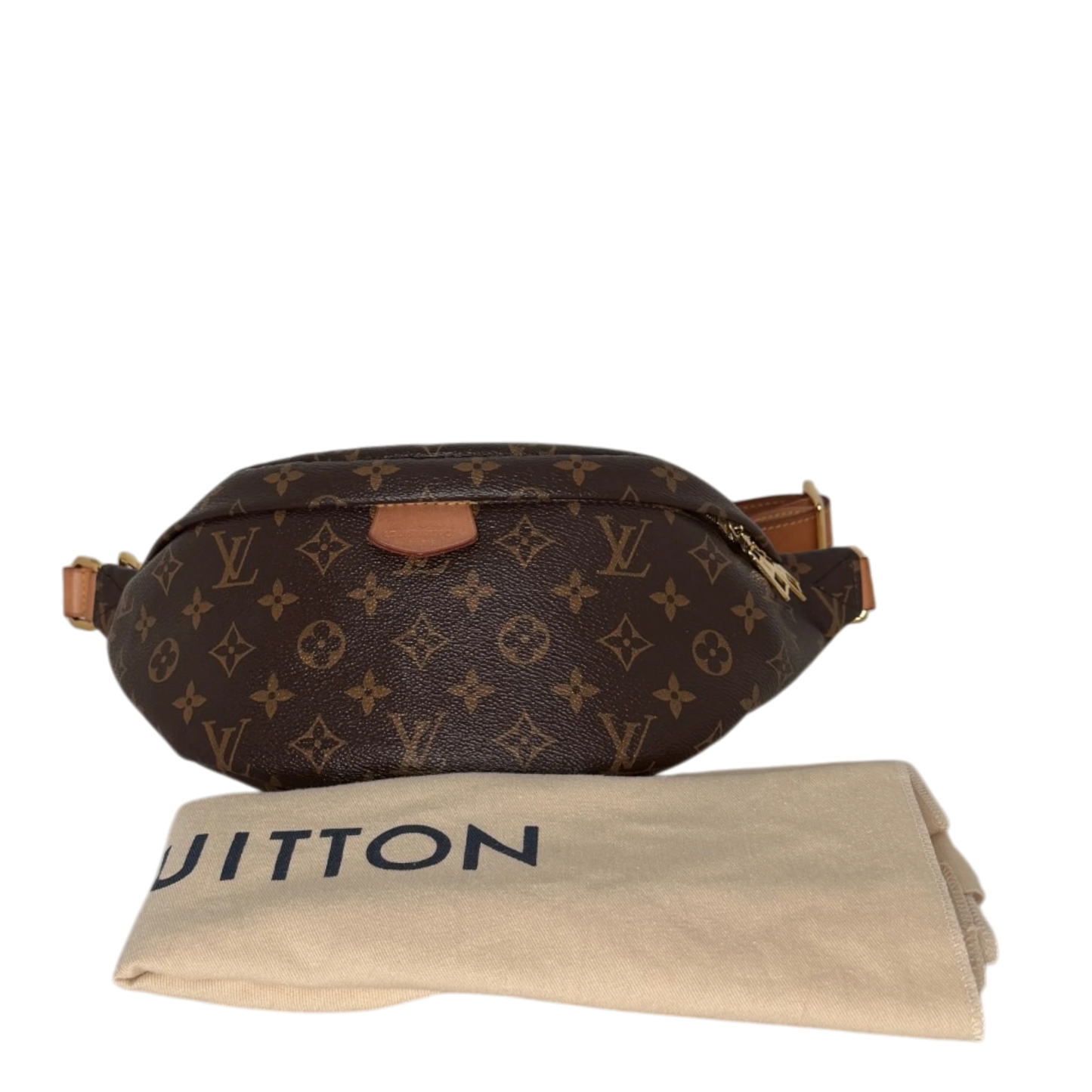 Louis Vuitton Bumbag Monogram Canvas M43644 Braun Louis Vuitton