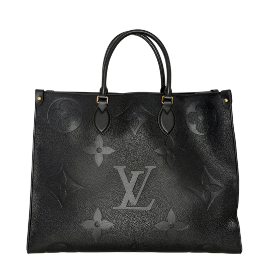 Louis Vuitton Onthego MM Empreinte Leder schwarz Louis Vuitton