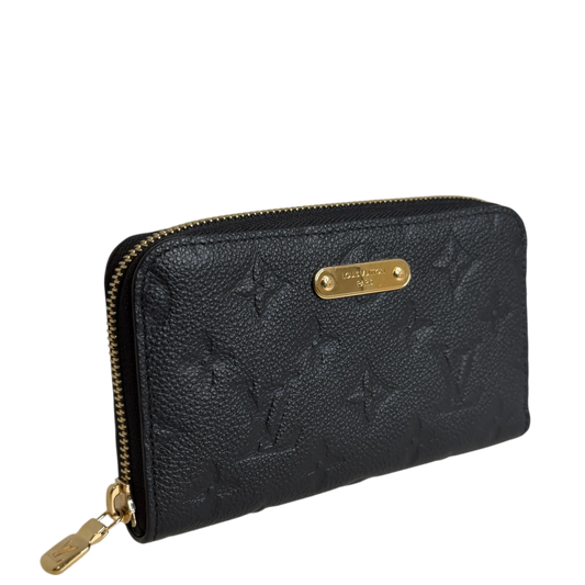 Louis Vuitton Margot Wallet Monogram Empreinte Schwarz Gold Geldbörse Louis Vuitton