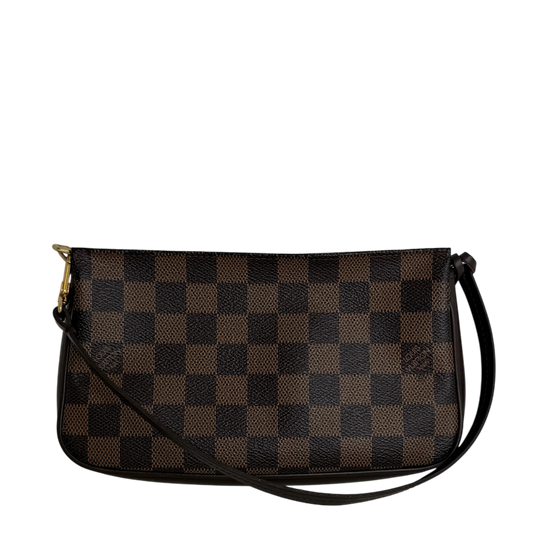 Louis Vuitton Pochette Accessoires Damier Ebène Canvas Braun Gold Louis Vuitton