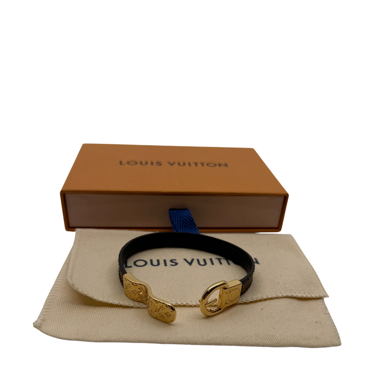 Louis Vuitton Fasten Your LV Armband Monogram Canvas Größe 19 – Ansicht 5