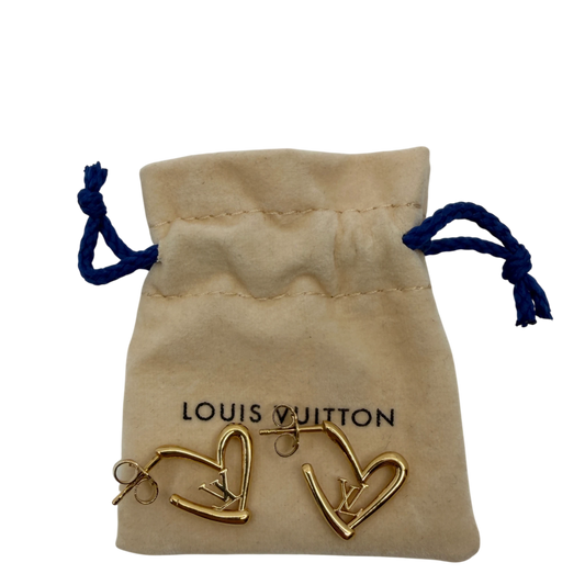 Louis Vuitton Fall in Love Ohrringe PM Herz Gold M00463 – Ansicht 2