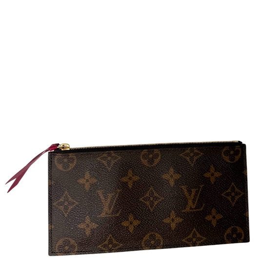 Louis Vuitton Félicie Pochette Inlay Monogram Canvas Braun / neuwertig Louis Vuitton