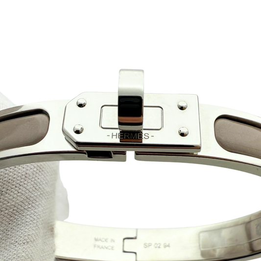 Hermès Mini Clic Kelly Armreif Marron Glacé Fullset / neuwertig Hermès